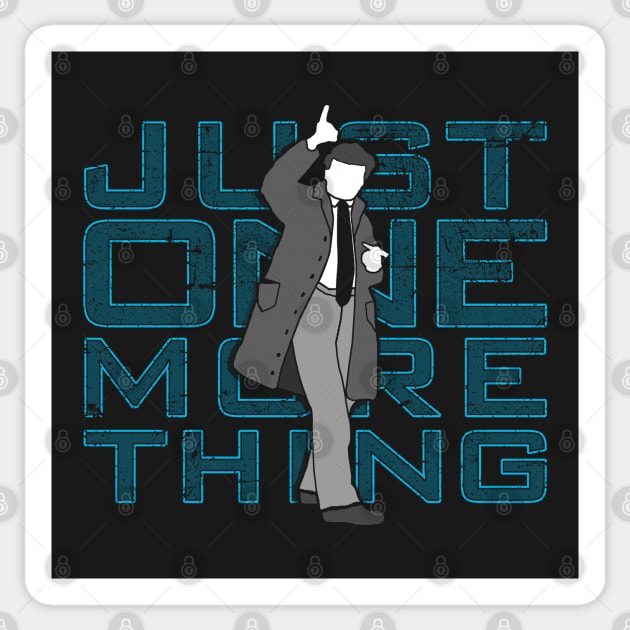 Just One More Thing Sticker by TrulyMadlyGeekly